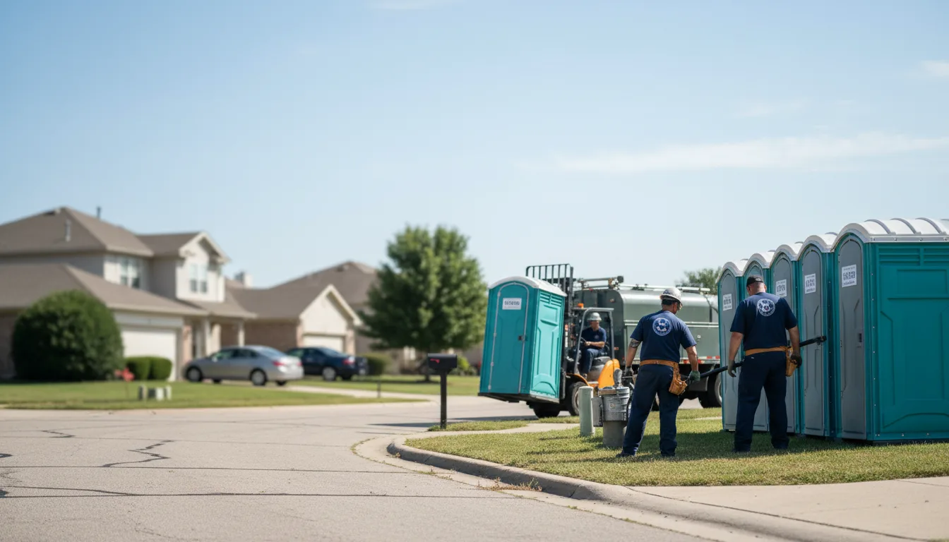 Porta Potty Rental in Bushnell, IL near me